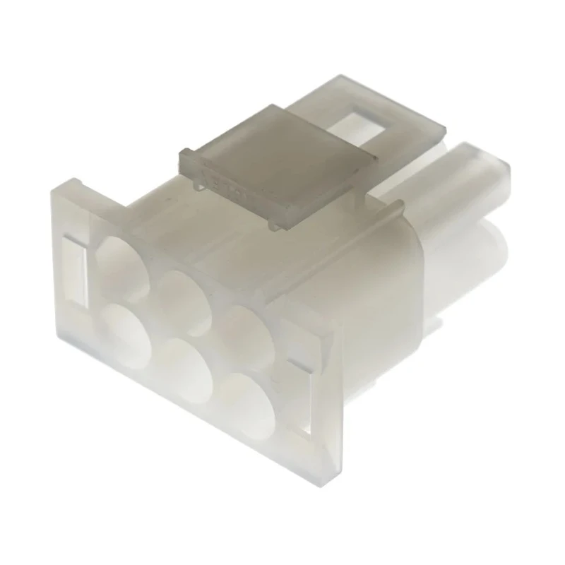 Molex MLX Male Connector Housing 6 Way 2 Row Straight Nylon 6.35 mm Pitch 600V 11A 50-84-1060