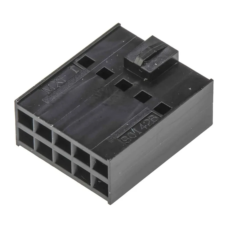Molex C-Grid III Female Connector Housing Cable Mount 2.54 mm Pitch 50 Way 2 Row Straight 90142-0050