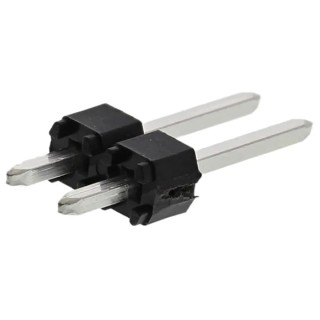 Molex C-Grid III Series Straight Through Hole Pin Header, 2 Contacts, 2.54 mm Pitch, 1 Row, Unshrouded 90120-0122