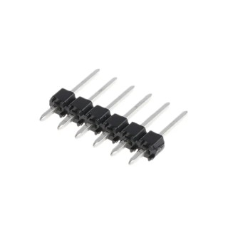 Molex C-Grid III Series Straight Through Hole Pin Header, 6 Contacts, 2.54 mm Pitch, 1 Row, Unshrouded 90120-0126