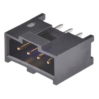 Molex C-Grid III Series Shrouded Straight Through Hole PCB Header 4 Contacts 2.54mm Pitch 350V 3A 90136-1304