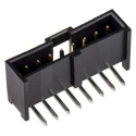 Molex C-Grid III Series Right Angle Through Hole PCB Header, 8 Contact(s), 2.54 mm Pitch, 1 Row, Shrouded 90136-2208
