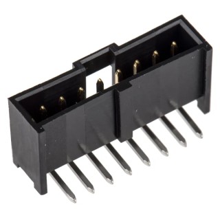 Molex C-Grid III Series Right Angle Through Hole PCB Header, 8 Contact(s), 2.54 mm Pitch, 1 Row, Shrouded 90136-2208