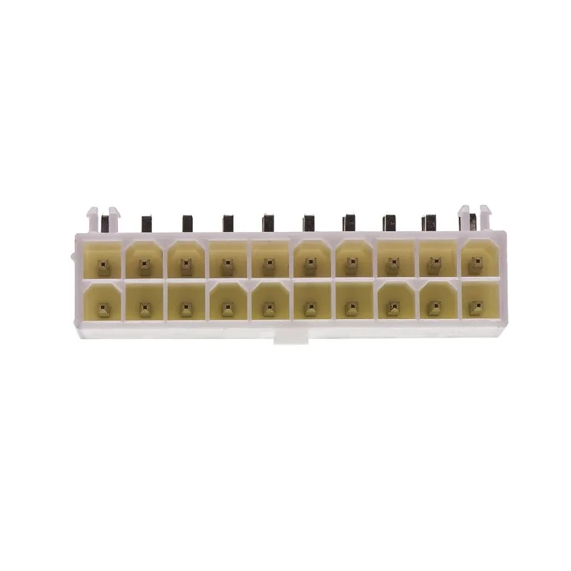 Molex Mini-Fit Jr Series Right Angle Through Hole PCB Header 20 Contacts 4.2 mm Pitch 2 Row Shrouded 39-30-0200
