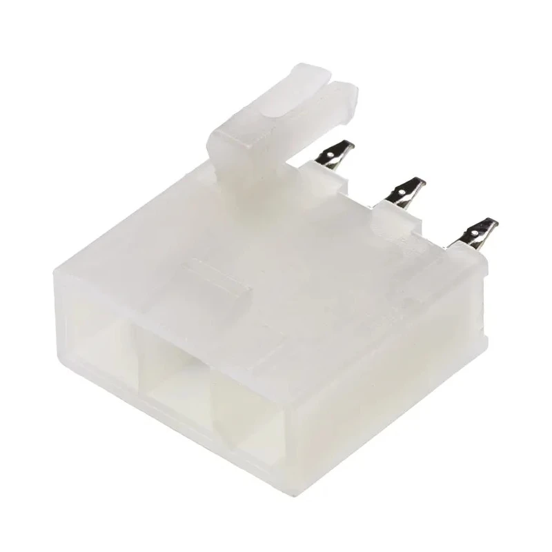 Molex Mini-Fit Jr Series Vertical Through Hole PCB Header, 3 Contact(s), 4.2 mm Pitch, 9A Current Rating, Shrouded 39-30-1039