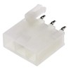 Molex Mini-Fit Jr Series Vertical Through Hole PCB Header, 3 Contact(s), 4.2 mm Pitch, 9A Current Rating, Shrouded 39-30-1039