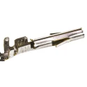 Molex 42024 Series Female Crimp Terminal for MLX Connector Housing, 20 AWG Min Crimp, 14 AWG Max, Brass Contact 02-08-1001