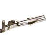 Molex 42024 Series Female Crimp Terminal for MLX Connector Housing, 20 AWG Min Crimp, 14 AWG Max, Brass Contact 02-08-1001