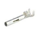 Molex 42024 Series Female Crimp Terminal for MLX Connector Housing, 20 AWG Min Crimp, 14 AWG Max, Brass Contact 02-08-1001