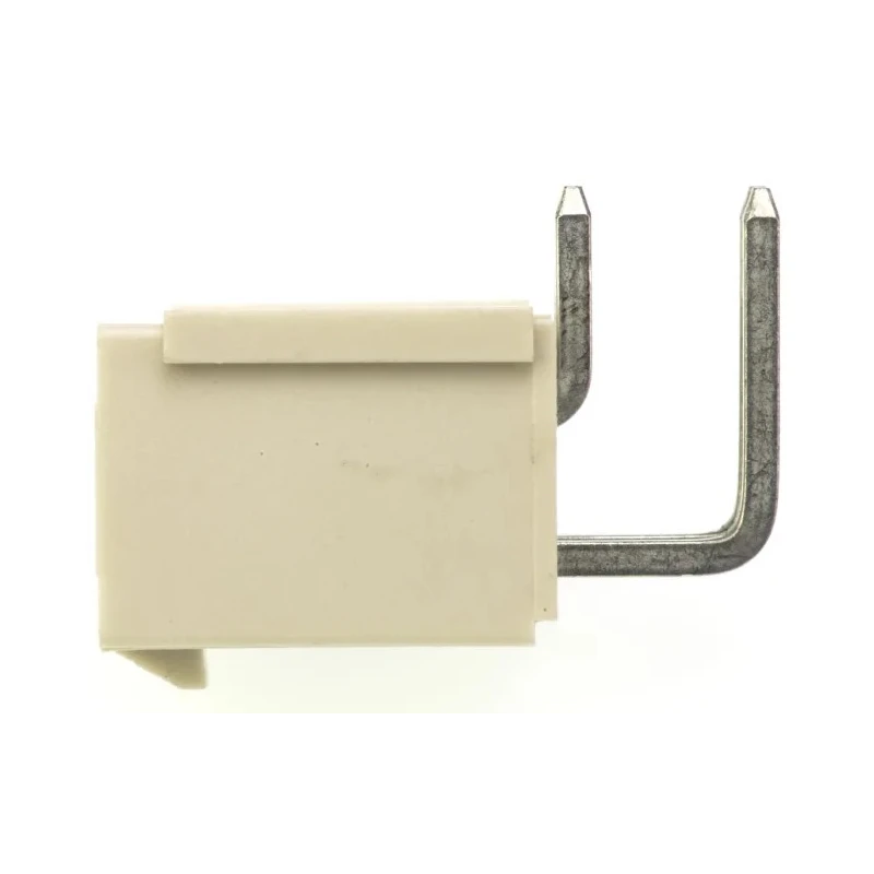 Molex Mini-Fit Jr Series Right Angle Through Hole PCB Header 4 Contacts 4.2 mm Pitch 2 Row Shrouded 87427-0402