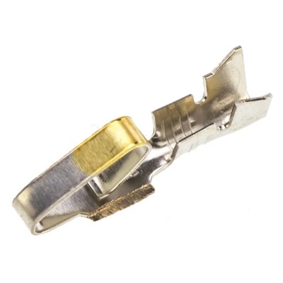 Molex 2478 Series Female Crimp Terminal for KK 396 Connector Housing, Gold Plated Phosphor Bronze, 24 AWG Min, 18 08-65-0114