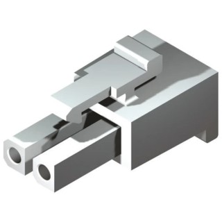 Molex 5025 Female Connector Housing 4.8 mm Pitch 6 Way 2 Row Straight 15-31-1062