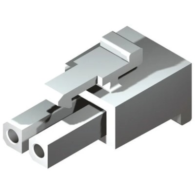 Molex 5025 Female Connector Housing 4.8 mm Pitch 6 Way 2 Row Straight 15-31-1062