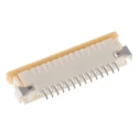 Molex 1 mm Pitch 14 Way Right Angle Female FPC Connector, Solder 52207-1460