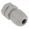 SIB SIB-TEC Series Grey Polyamide 6 Cable Gland PG7 Thread Size 2.5 mm to 6.5 mm, IP68, Locknut Included F7000700R