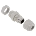 SIB SIB-TEC Series Grey Polyamide 6 Cable Gland PG7 Thread Size 2.5 mm to 6.5 mm, IP68, Locknut Included F7000700R