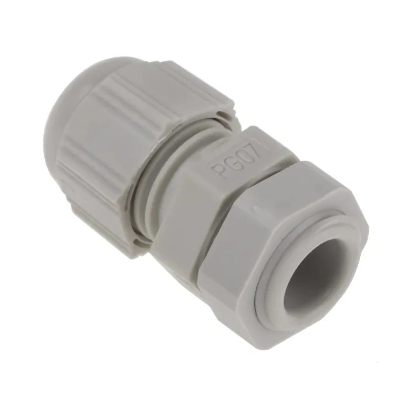 SIB SIB-TEC Series Grey Polyamide 6 Cable Gland PG7 Thread Size 2.5 mm to 6.5 mm, IP68, Locknut Included F7000700R