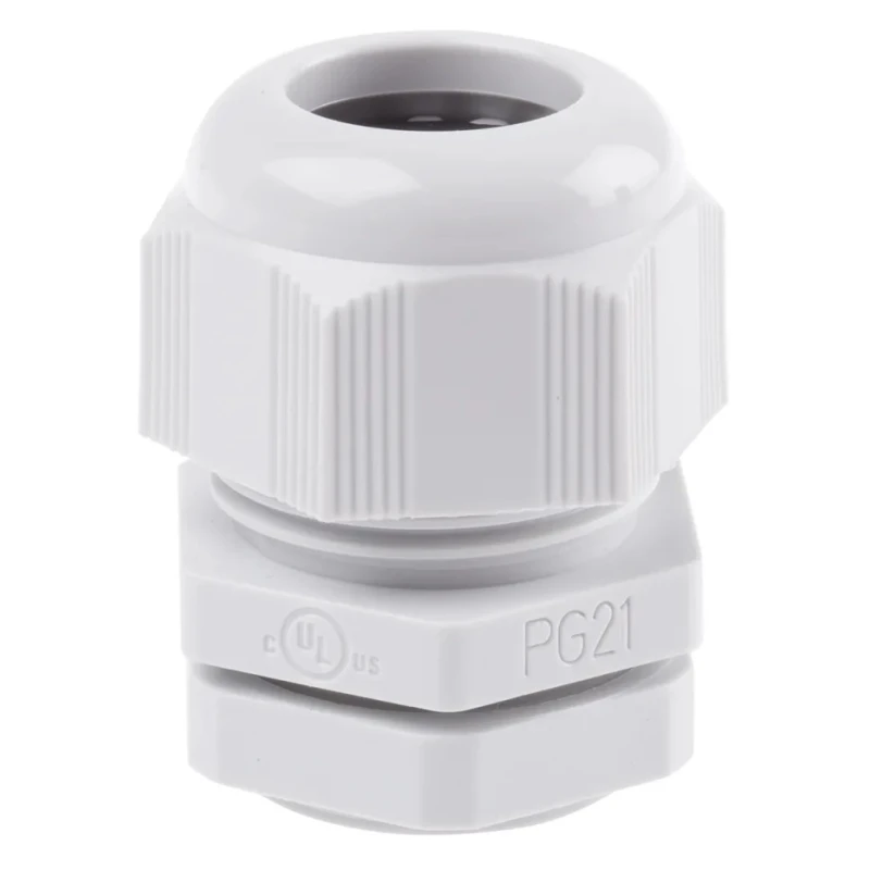 SIB SIB-TEC Series Grey Polyamide 6 Cable Gland PG21 Thread 9 mm to 18 mm, IP68 F7002100R