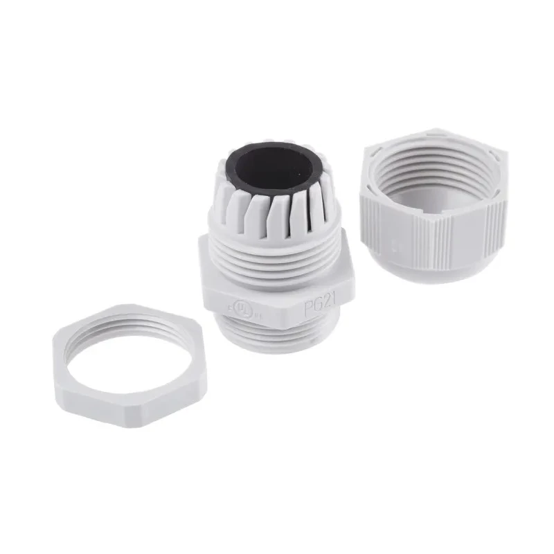 SIB SIB-TEC Series Grey Polyamide 6 Cable Gland PG21 Thread 9 mm to 18 mm, IP68 F7002100R