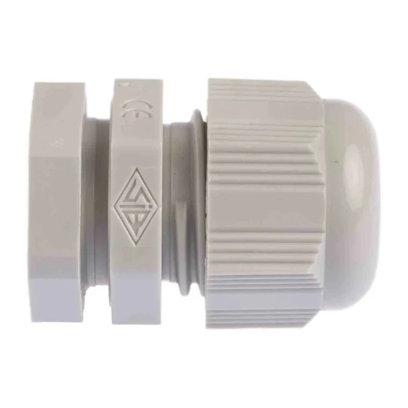 SIB TEC Series Grey Polyamide 6 Cable Gland PG11 Thread, 3.5 mm Min. Cable Dia, 10 mm Max. Cable Dia, IP68 F7001100R