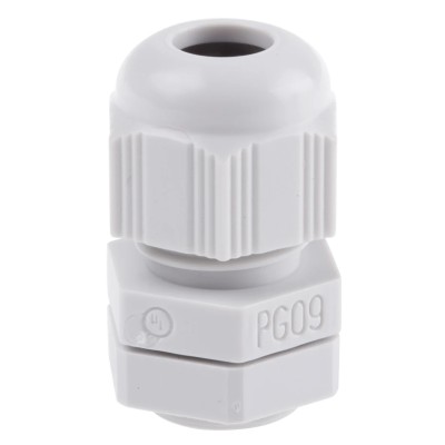 SIB SIB-TEC Series Grey Polyamide 6 Cable Gland PG9 Thread, 2.5 mm Min., 8 mm Max., IP68 F7000900R