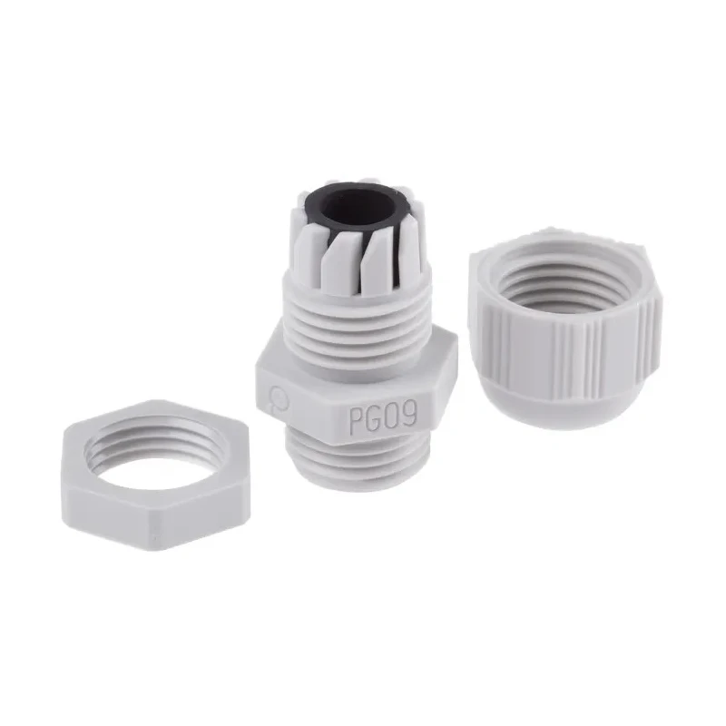 SIB SIB-TEC Series Grey Polyamide 6 Cable Gland PG9 Thread, 2.5 mm Min., 8 mm Max., IP68 F7000900R