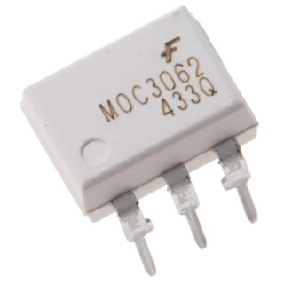 onsemi Optocoupler Through Hole 6-Pin PDIP Triac Output 1.5V Forward Voltage 60mA Input Current MOC3062M