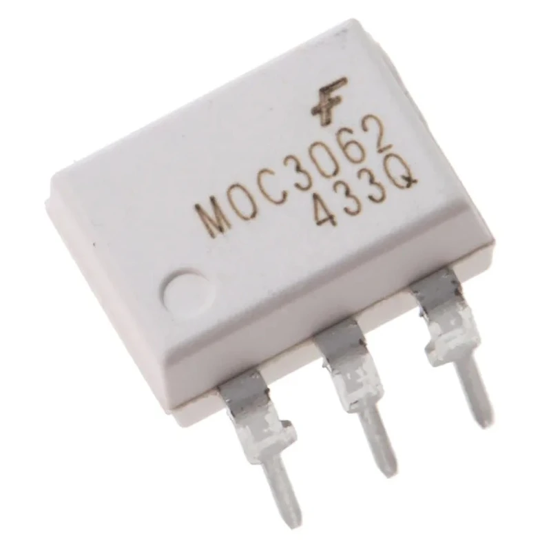 onsemi Optocoupler Through Hole 6-Pin PDIP Triac Output 1.5V Forward Voltage 60mA Input Current MOC3062M