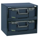 Raaco Grey Polycarbonate Steel Polypropylene Compartment Box 403 mm x 451 mm x 330 mm 136396