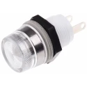 Arcolectric (Bulgin) Ltd Indicator Bulb Holder Panel Mount 12.7 mm Panel Hole Diameter T0063AOFAE