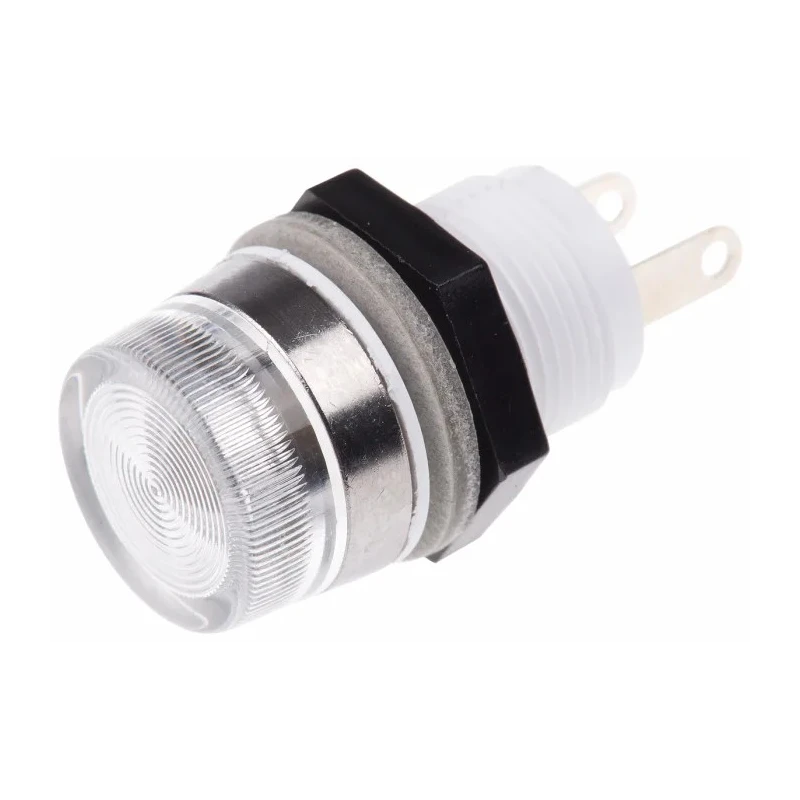 Arcolectric (Bulgin) Ltd Indicator Bulb Holder Panel Mount 12.7 mm Panel Hole Diameter T0063AOFAE