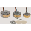 RS PRO 230 V ac 11.8 V ac Toroidal Transformer 2 Output 105 VA, IEC61558 Class II, EN61558 Class II, UL506, VDE0570 671-9198