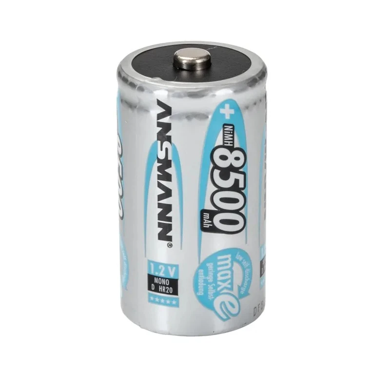 Ansmann Nickel Metal Hydride Rechargeable D Battery 1.2V 8.5Ah 61.5mm Height 5035362
