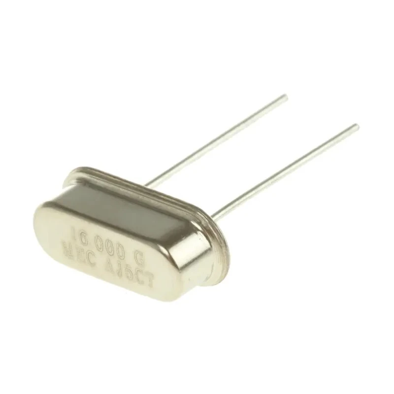 MERCURY 16 MHz Crystal ±30 ppm HC-49-US Through Hole 2-Pin 3.5 mm Height 10.7 mm Length 4.3 mm Width HUS-16.000-18-30/50/4085