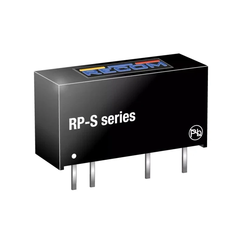 Recom High-Efficiency DC/DC Converter Through Hole SIP Package 9V DC Output 111mA RP-0509S