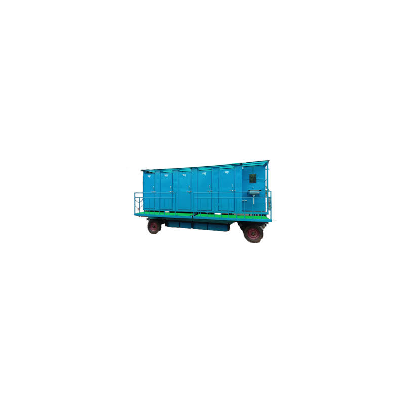 Buy FRP Indian Mobile Toilet Van with 1500 Liter Tank