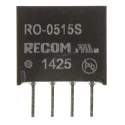 Recom DC/DC Converter 15V dc Output, 66 mA, 5V dc Input, 1W Through Hole RO-0515S