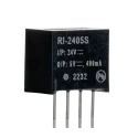 Recom DC/DC Converter, 5V DC, 400mA Output, 24V DC Input, 2W Power, Through Hole 4-Pin SIP Package RI-2405S
