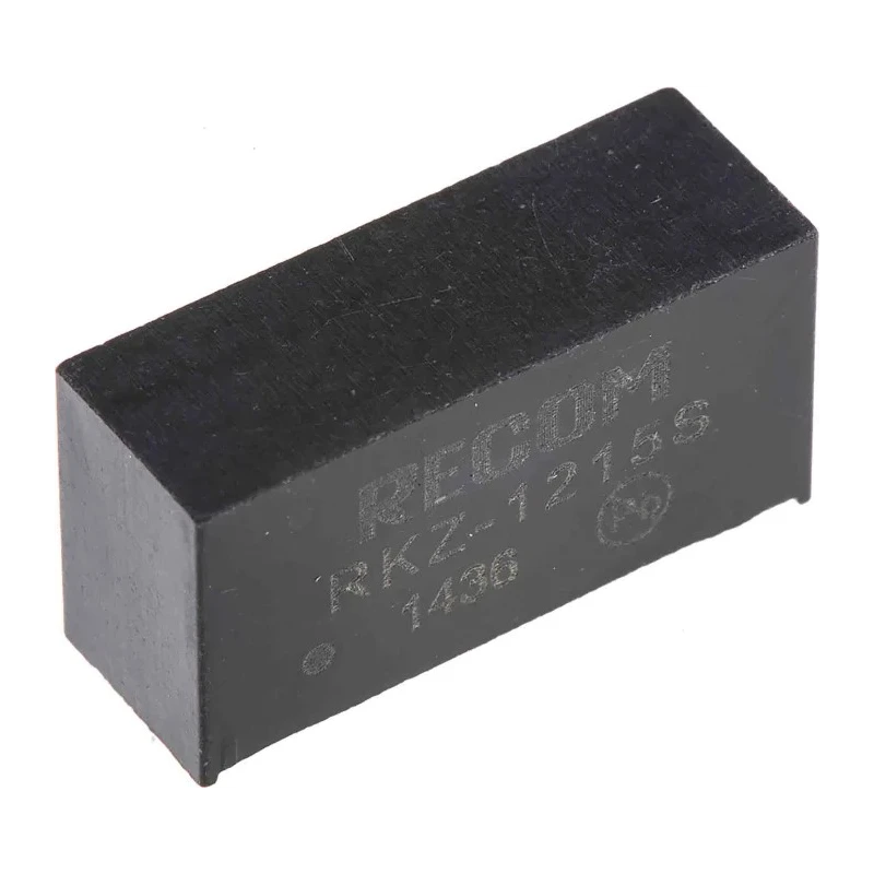 Recom DC/DC Converter 15V DC Output, 132mA, 12V DC Input, 2W Output Power, Through Hole Mount RKZ-1215S
