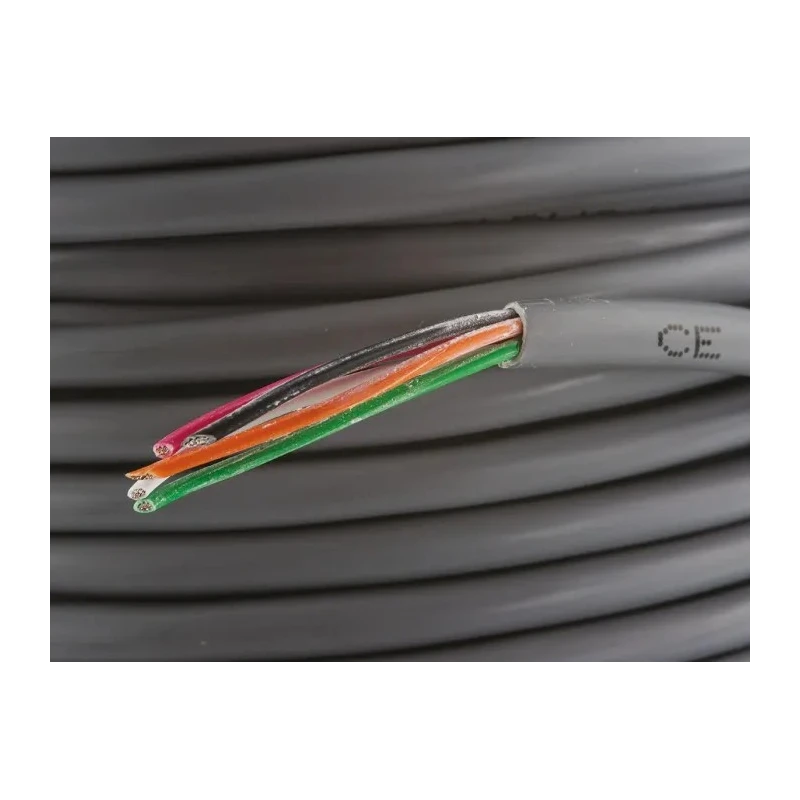Alpha Wire Alpha Essentials LSZH Communication & Control Series Data Cable 3 Pairs 5 Cores 0.35 mm² 30 m Grey 1175L SL005