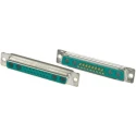 Amphenol Communications Solutions DW 21 Way Straight Panel Mount D-Sub Connector Female DC21WA4SA00LF