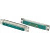 Amphenol Communications Solutions DW 21 Way Straight Panel Mount D-Sub Connector Female DC21WA4SA00LF
