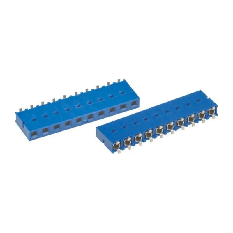 Amphenol Communications Solutions Dubox Series Straight Surface PCB Socket, 16-Contact, 1 Row, 2.54 mm Pitch 91601-316LF