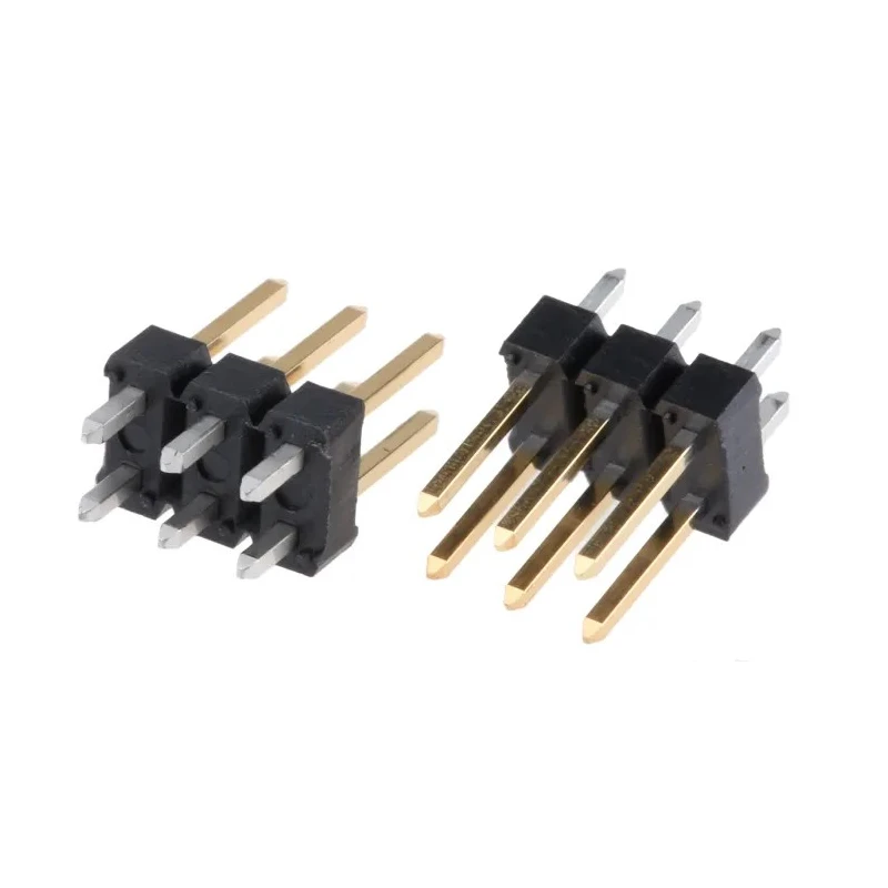Amphenol Communications Solutions Bergstik Series Straight Through Hole Pin Header, 6 Contacts, 2.54 mm 77313-101-06LF