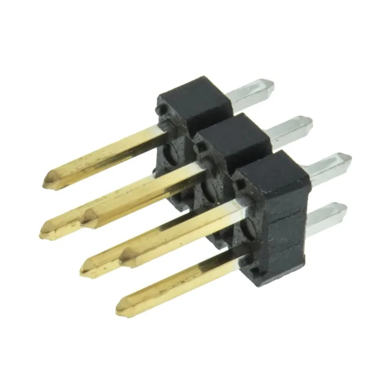 Amphenol Communications Solutions Bergstik Series Straight Through Hole Pin Header, 6 Contacts, 2.54 mm 77313-101-06LF