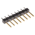 Amphenol Communications Solutions Bergstik Series Straight Through Hole Pin Header, 8 Contacts, 2.54 mm 77311-101-08LF
