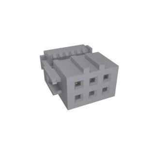 Amphenol Communications Solutions 6-Way 2-Row IDC Female Connector for Cable 71600-006LF