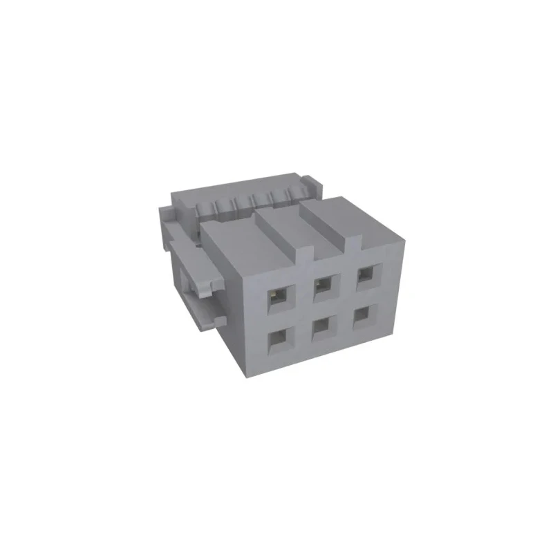 Amphenol Communications Solutions 6-Way 2-Row IDC Female Connector for Cable 71600-006LF
