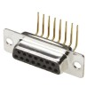 RS PRO D-Sub Connector 9 Way Right Angle 2.77 mm Pitch Through Hole Female DF-9 A-DF 09 AA/Z