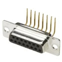 ASSMANN WSW A-DF 25 Way Right Angle 2.77 mm Pitch Through Hole D-Sub Connector Female A-DF 25 AA/Z